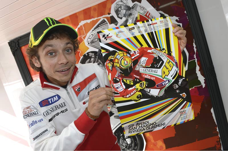 Rossi Finish ke dua di Misano,Ducati mulai 'sembuh'..?