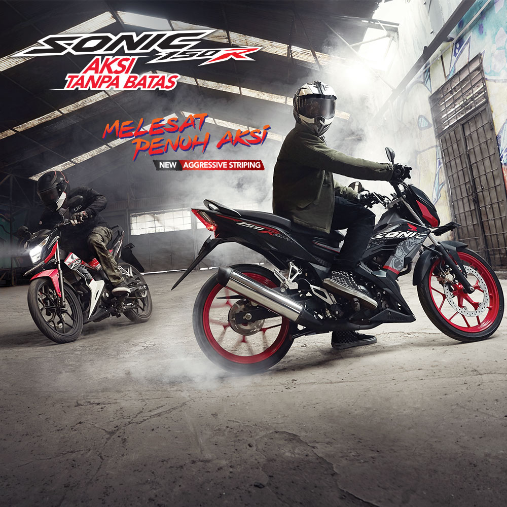 Honda Sonic 150r Tampil Dengan Warna Baru