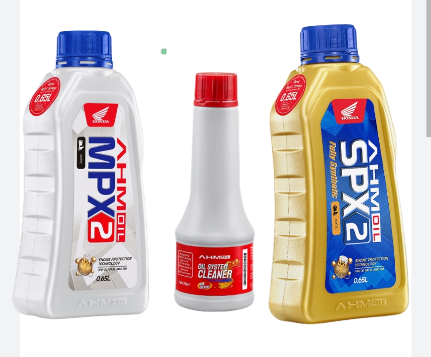BARU..., PT AHM Luncurkan Oli Skutik Honda 650 ml dan Oil System