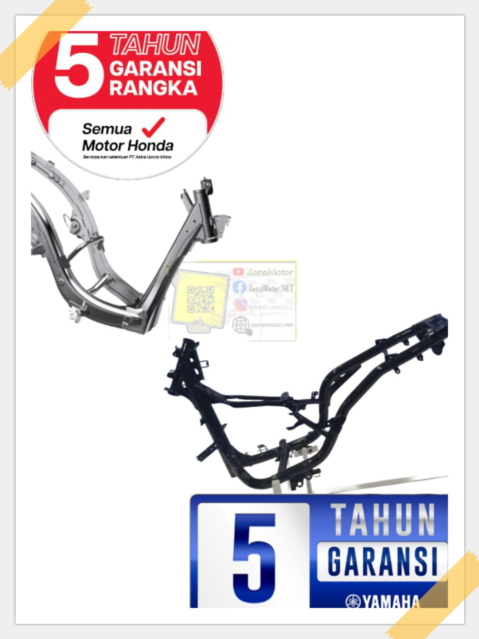 Mencermati Lagi Garansi Rangka 5 Tahun Antara Yamaha Dan Honda. - Zona ...